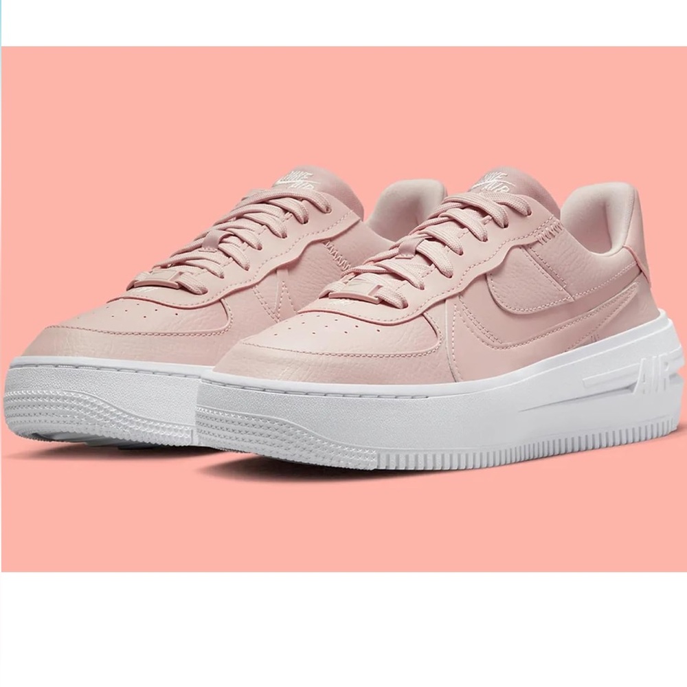 Women's Pink Platform Nike AF1